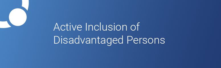 Promoting Active Inclusion of Disadvantaged Persons Excluded from the Labour Market